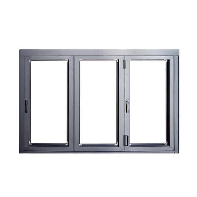 SFW Aluminum sound insulation double glass folding window